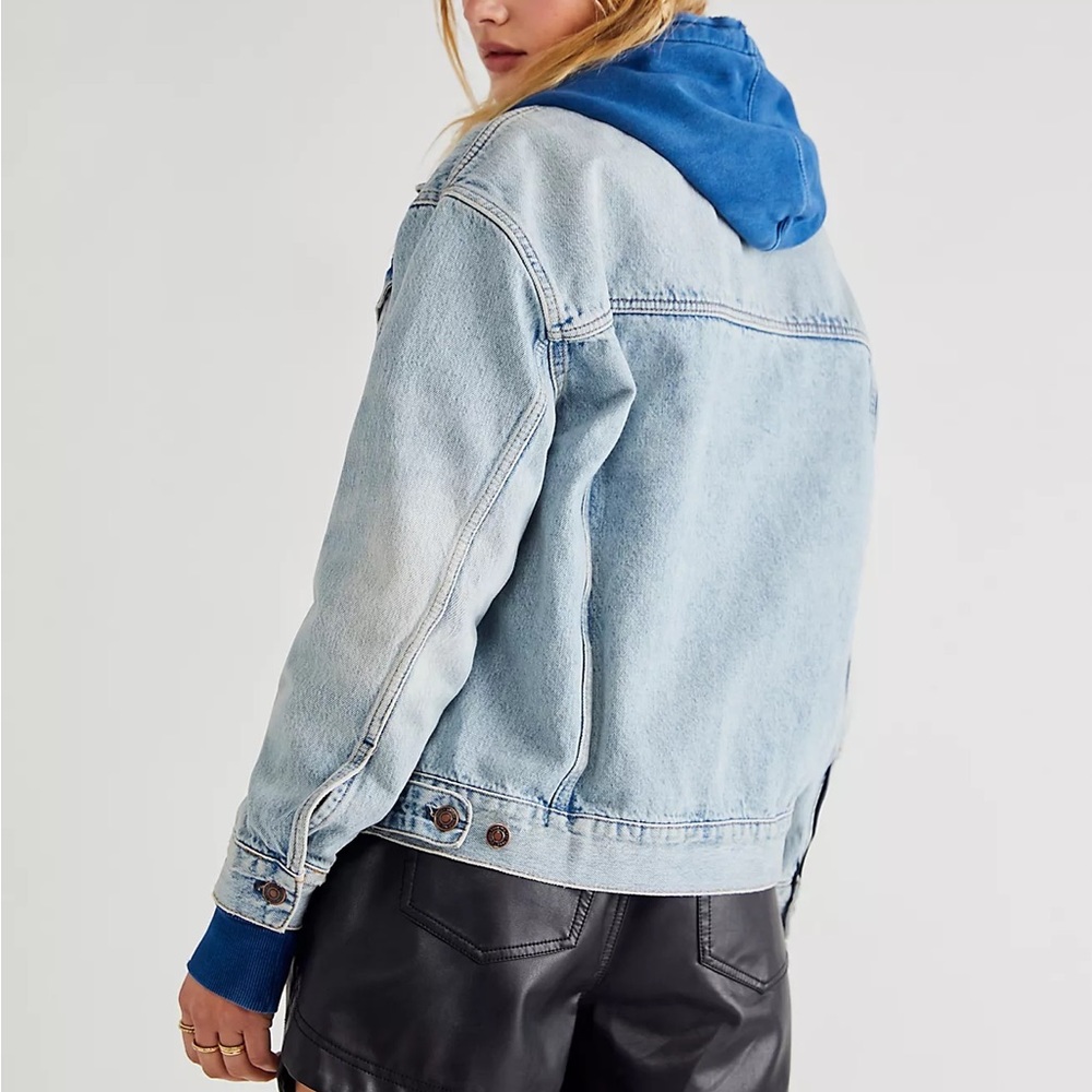 FREE PEOPLE WE THE FREE Jolene Trucker‎ Jacket - Picture 4 of 7